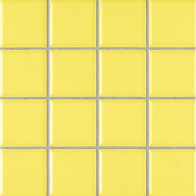 ΠΛΑΚΑΚΙ COLORS Giallo QUADRO 20x20cm preinciso