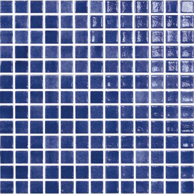 ΠΛΑΚΑΚΙ ΨΗΦΙΔΑ MOSAICO PASTA DI VETRO Loto AZUL NIEBLA 2,5x2,5cm