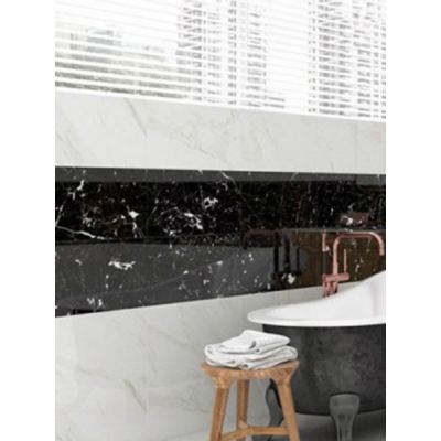 ΠΛΑΚΑΚΙ CARRARA Negro Brillo 20x60cm 