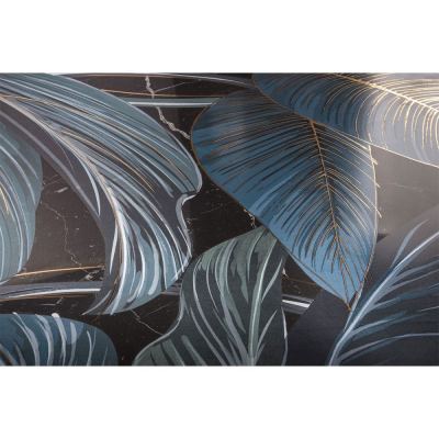 ΠΛΑΚΑΚΙ SHOWALL Black Leaf Wall06 120x120cm Rett. 