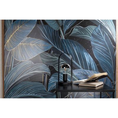 ΠΛΑΚΑΚΙ SHOWALL Black Leaf Wall06 120x120cm Rett. 