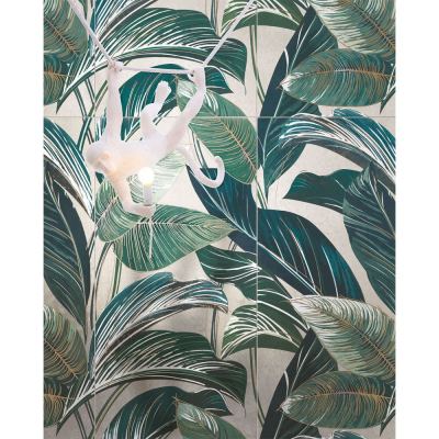 ΠΛΑΚΑΚΙ SHOWALL White Leaf Wall07 120x120cm Rett. 