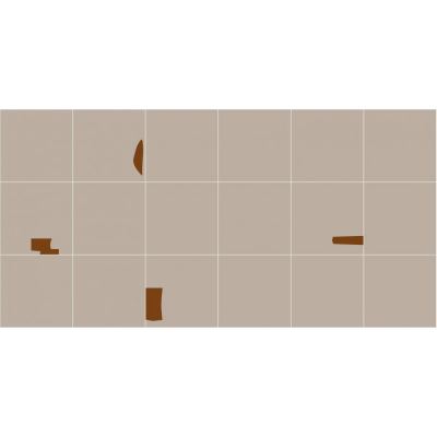 ΠΛΑΚΑΚΙ PACK Pack Grey-Rust 15x15cm 4100737 