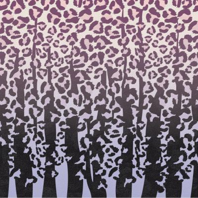 ΠΛΑΚΑΚΙ JUNGLE Animalier Hybrid Fucsia-Violet 60x60cm 