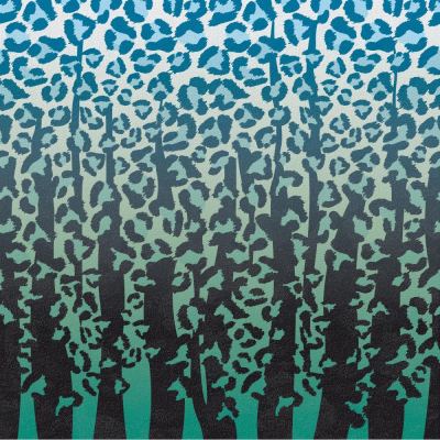 ΠΛΑΚΑΚΙ JUNGLE Animalier Hybrid Green-Blue 60x60cm 