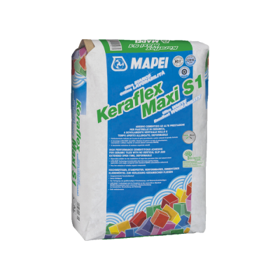 Κόλλα Πλακίδιων KERAFLEX MAXI S1 C2TES1 23KG MAPEI 