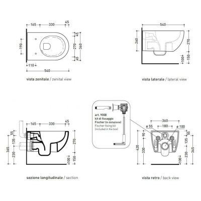 Κρεμαστή Λεκάνη Flaminia APP gosilent     Κρεμαστή Λεκάνη Flaminia APP gosilent