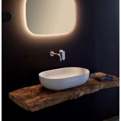 Νιπτήρας Επιτραπέζιος Flaminia APP Bianco 62x40cm  Νιπτήρας Επιτραπέζιος Flaminia APP Bianco 62x40cm