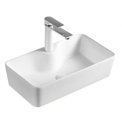 Νιπτήρας Επιτραπέζιος OHIO White with tap hole 50x25,5cm