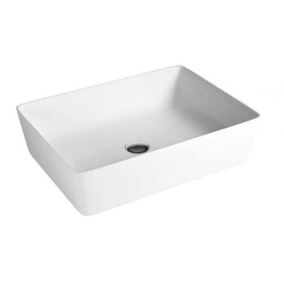 Νιπτήρας Επιτραπέζιος MILOS White 51x37cm