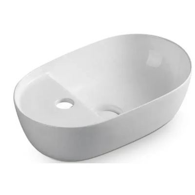 Νιπτήρας Επιτραπέζιος ALDO White with tap hole 43x27cm