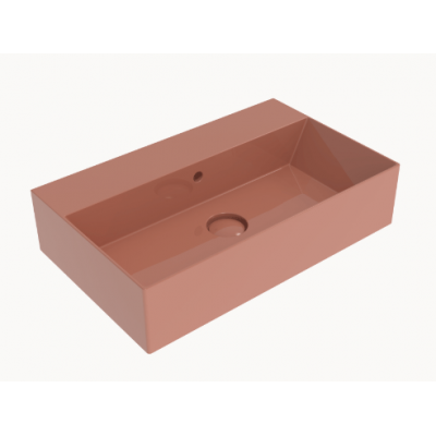 Νιπτήρας Επιτραπέζιος Flaminia APPLIGHT Terracotta 60x37cm 