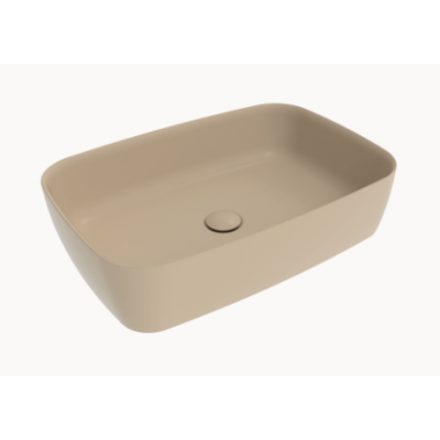 Νιπτήρας Επιτραπέζιος Flaminia PLAY Argilla 62x42cm 