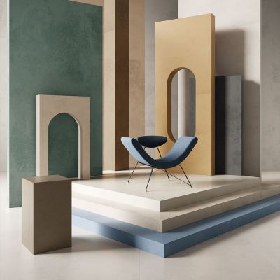 ΠΛΑΚΑΚΙ CONCRETE ART Siena 