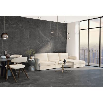 ΠΛΑΚΑΚΙ PIETRA ANTICA Nero Matt 60x120cm Rett.